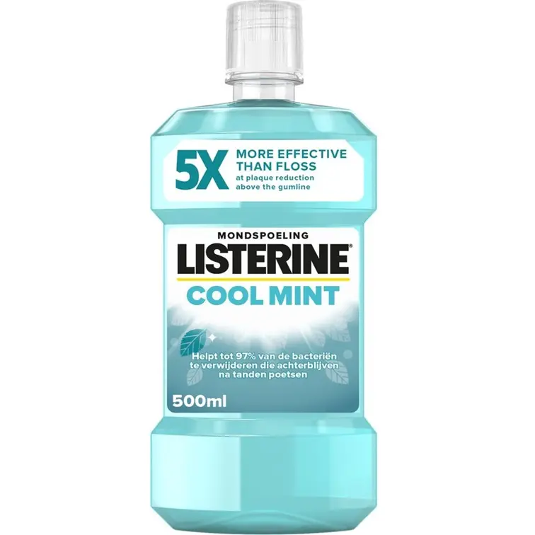 LISTERINE MONDSPOELING 500ML COOL MINT