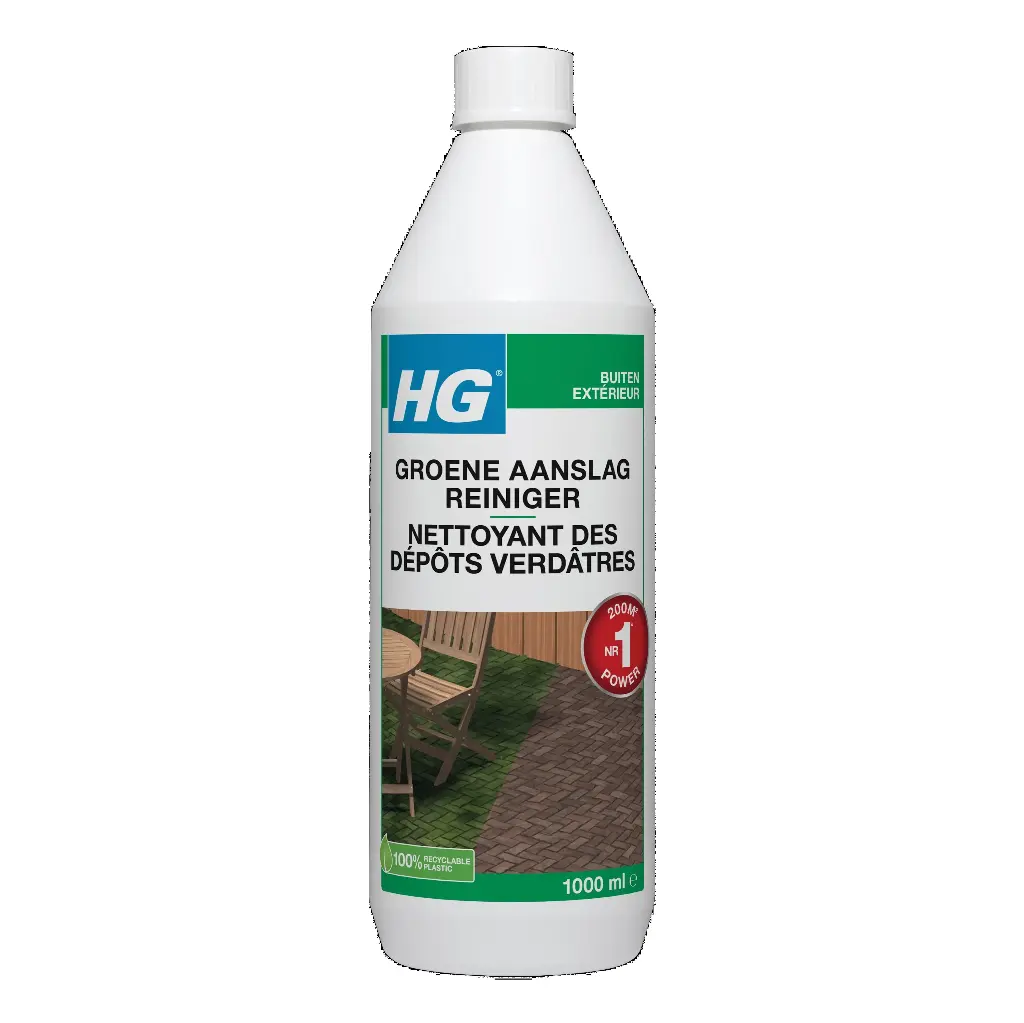 HG TUIN GROEN-AANSLAG-REINIGER 1L