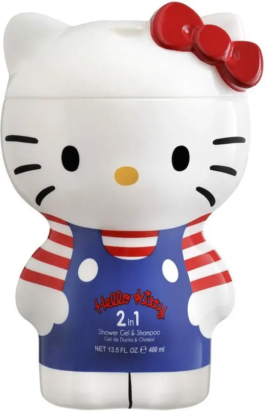 HELLO KITTY DOUCHE & SHAMPOO 2IN1 400ML 2D