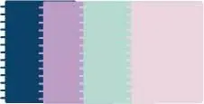 BRIGHT VIBE SCHRIFT PVC A5 40GR/144BL