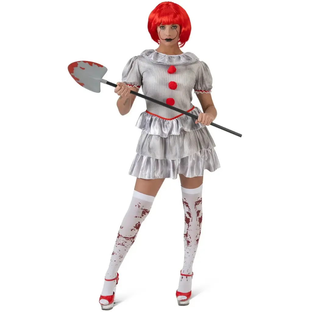 HALLO. FF KOSTUUM VOLWASSENEN DEADLY DARLING CLOWN