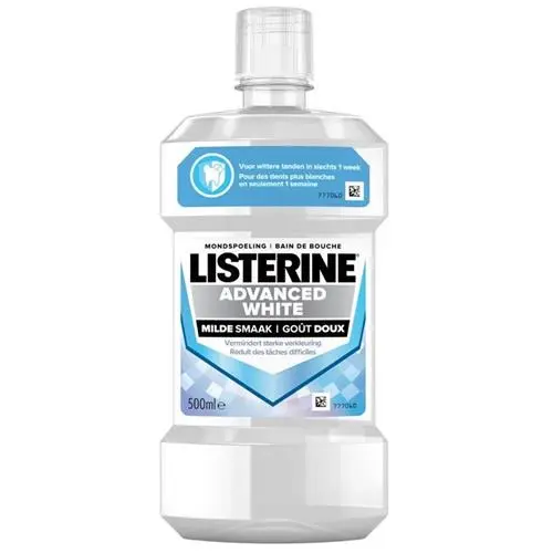 LISTERINE MONDSPOELING 500ML ADVANCED WHITE MILD TASTE