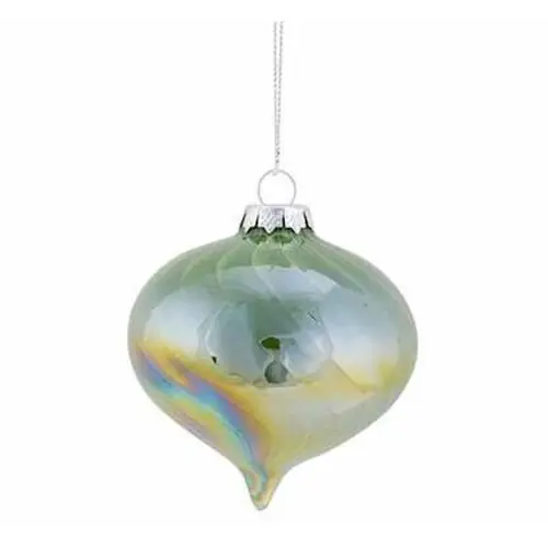 KERST HANGER TOL GLAS D8XH8CM 