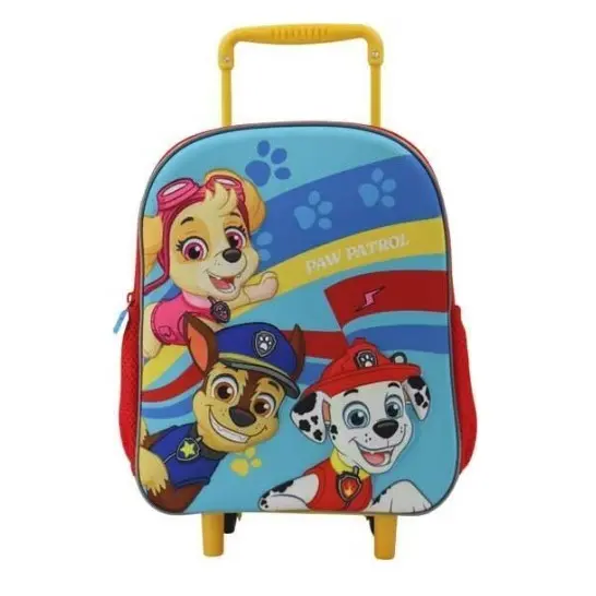 RUGZAK PAW PATROL 3D TROLLEY 32X11X26CM