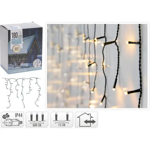 KVL BUI IJSLICHT SN:GROEN 6M 180LED