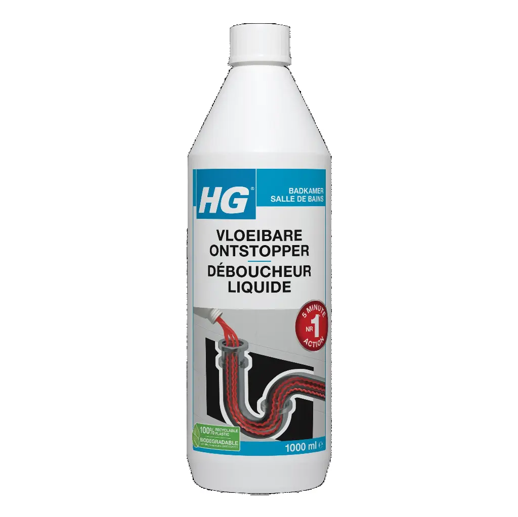 HG VLOEIBARE ONTSTOPPER SANITAIR 1L