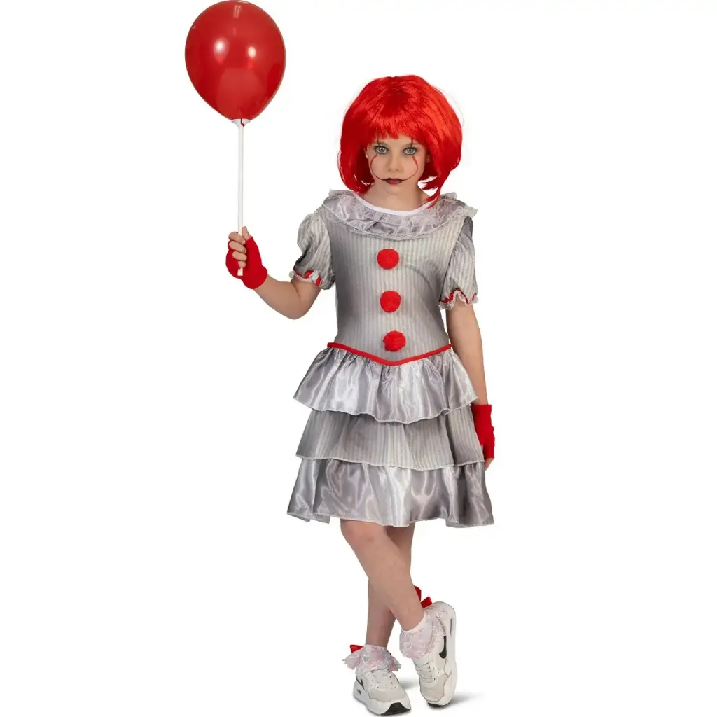 HALLO. FF KOSTUUM MEISJES DEADLY DARLING CLOWN 