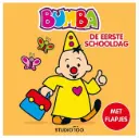 BUMBA KARTONBOEKJE M/FLAPJES 'DE EERSTE SCHOOLDAG'