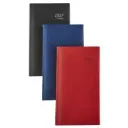 AGENDA OPTIVISION POCKET 9X16CM ZWART/BLAUW/ROOD ASS