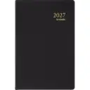 AGENDA DELTA SOEPEL GENAAID 8.1X12CM ZWART