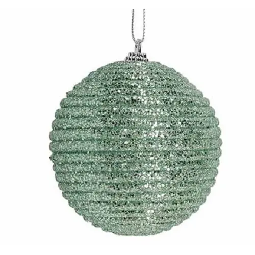 KERSTBAL KUNSTSTOF D8CM ROPE GLITTER