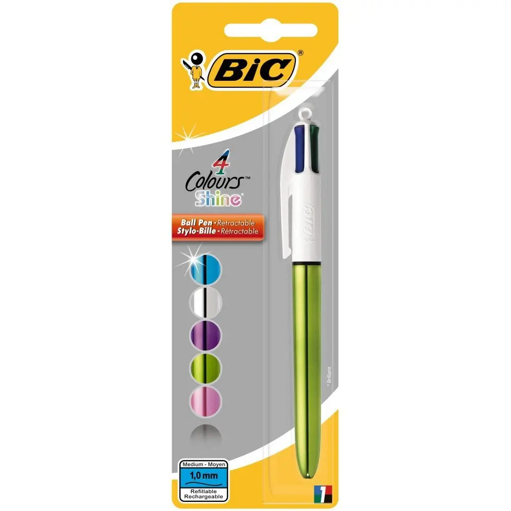 BIC 4KLEURENBALPEN SHINE -LOT-