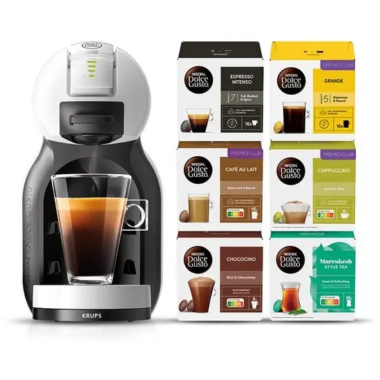 NESCAFE DOLCE GUSTO GRIJS YY5771FD LIMITED EDITION+96 CAPSULES