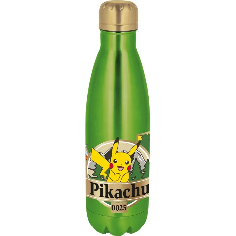 ISOLEERFLES POKEMON RVS 780ML GREEN FOREST