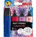 STABILO BOSS MARKEERSTIFTEN ORIGINAL NATURE S/4 WILDFLOWER EDITION