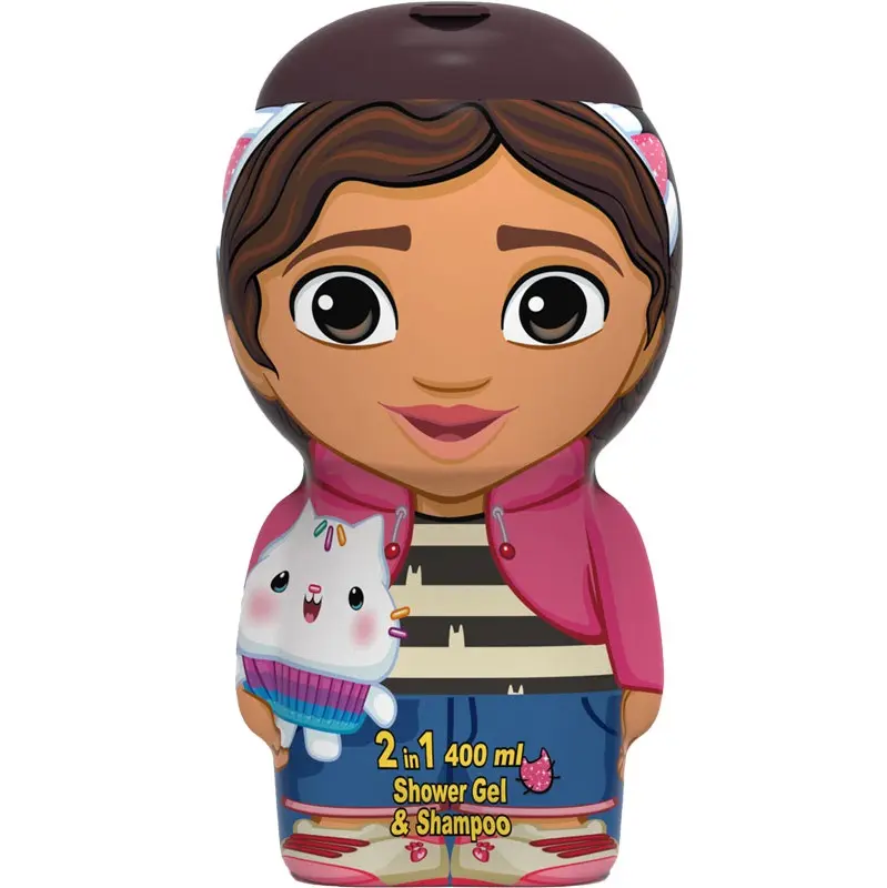 GABBY'S DOLLHOUSE DOUCHE + SHAMPOO 400ML