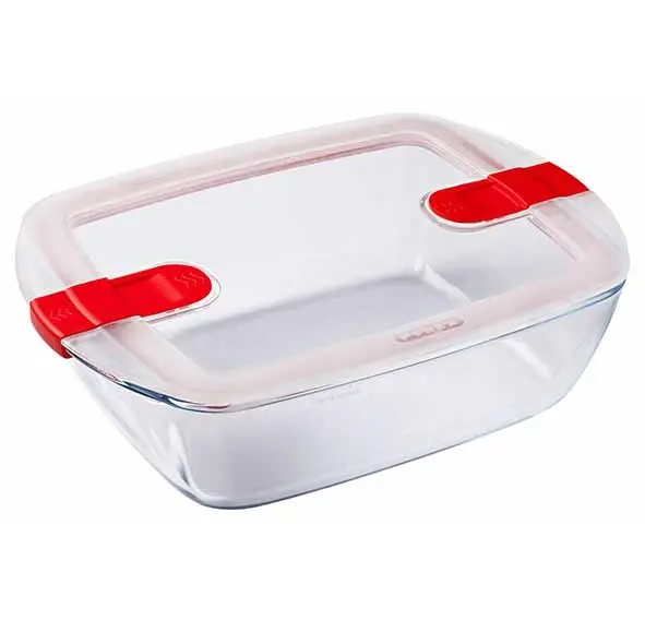 PYREX COOK & HEAT OVENSCHOTEL RH 2.5L DESKEL KUNSTSTOF