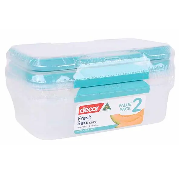 DECOR VERSHOUDDOOS FRESH SEAL M/CLIPS 2L S/2