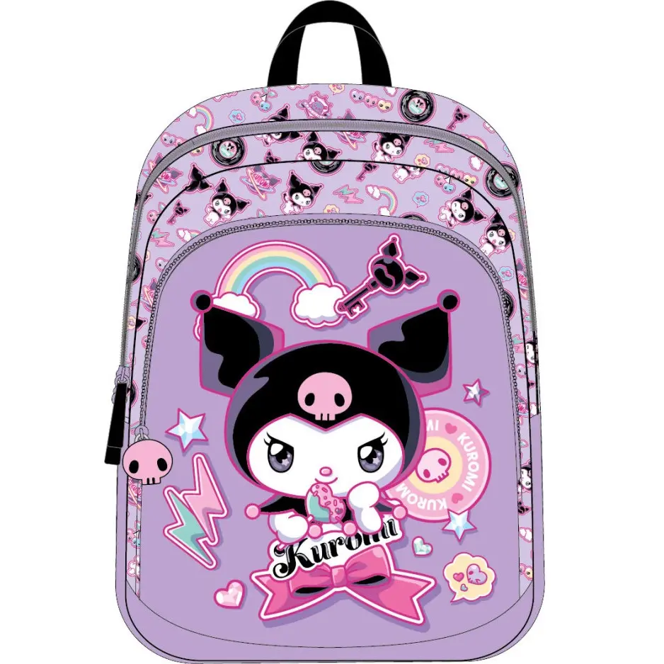 KUROMI RUGZAK 2COMPARTIMENTEN 38X28X16CM