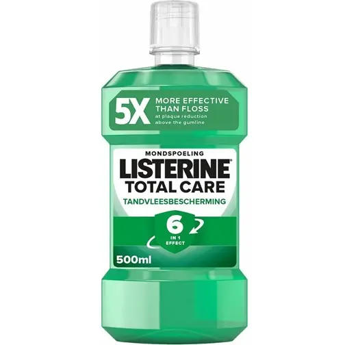 LISTERINE MONDSPOELING 500ML TOTAL CARE TANDVLEESBESCHERMING