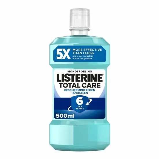 LISTERINE MONDSPOELING 500ML TOTAL CARE BESCHERMING TEGEN TANDSTEEN