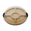 SERVEERPLANK BUILD A BOARD D35.5CM VERDEELVAKKEN M/DEKSEL KUNSTSTOF