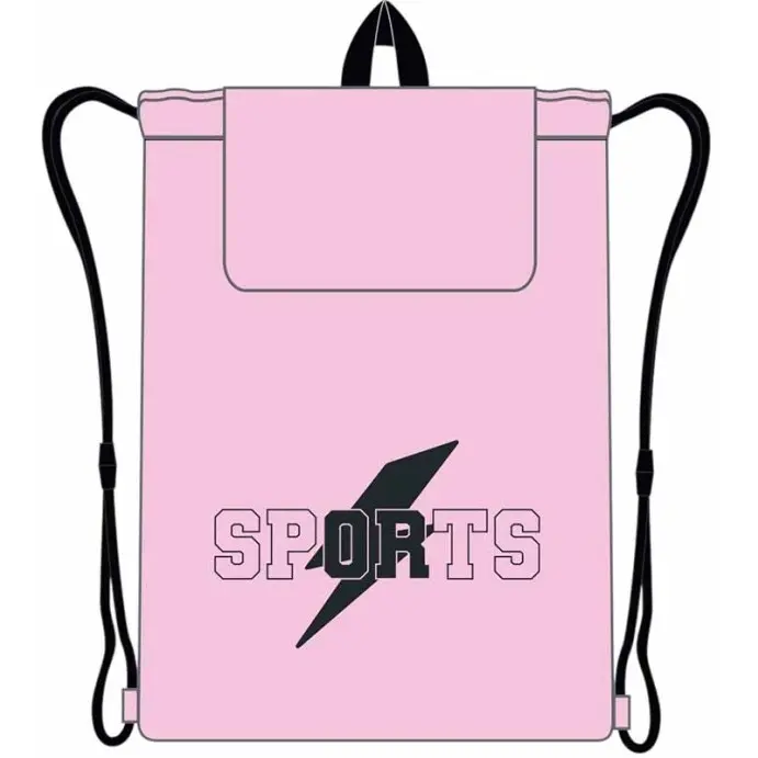 GYM/ZWEMTAS SPORT M/FLAP 39X32CM