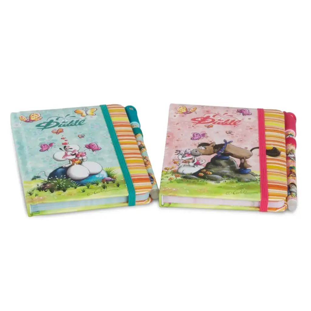 DIDDL NOTITIEBOEK A6 M/PEN I/D
