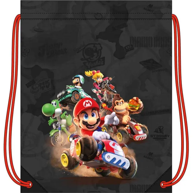 GYM/ZWEMTAS 37X43CM MARIO BROSS