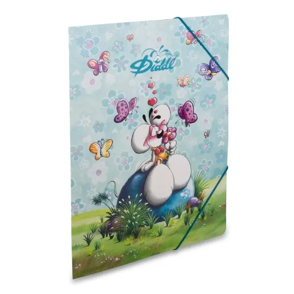 DIDDL ELASTOMAP A4 BLAUW