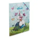 DIDDL ELASTOMAP A4 BLAUW