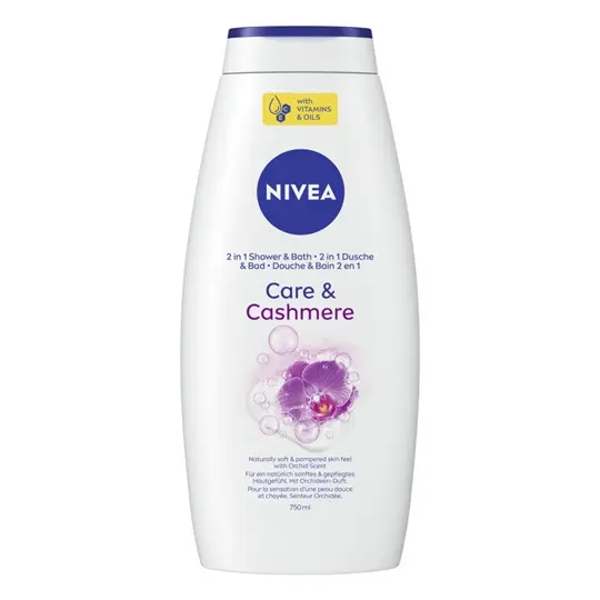 NIVEA DOUCHE & BAD 750ML CARE & CASHMERE