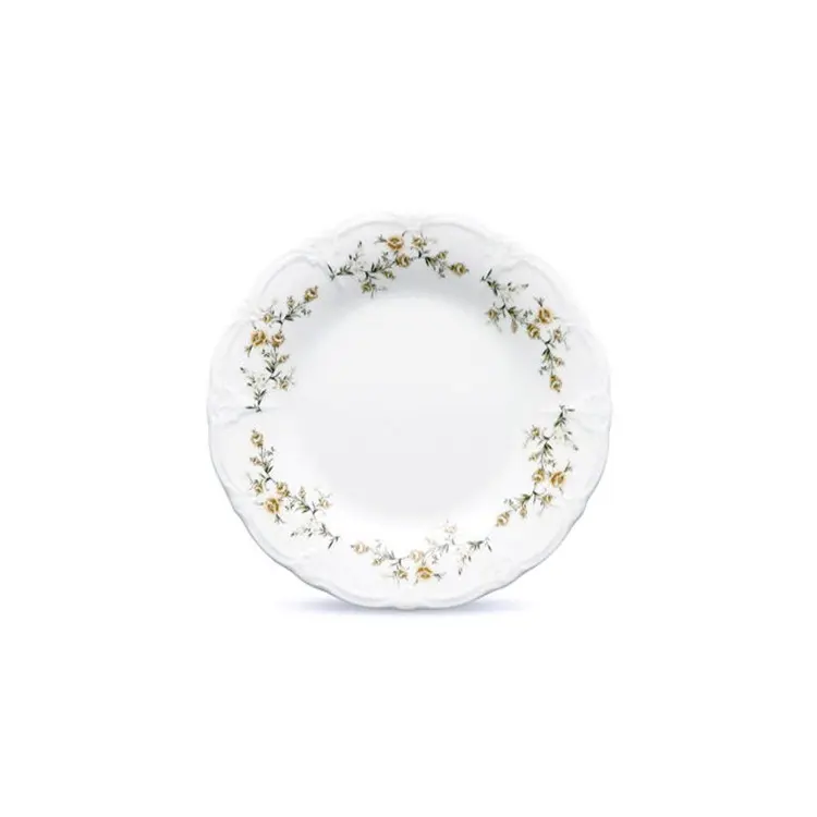 BONBISTRO DESSERTBORD 20.5CM RETRO BRUIN