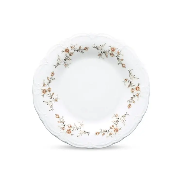 BONBISTRO PLAT BORD 27.5CM RETRO BRUIN