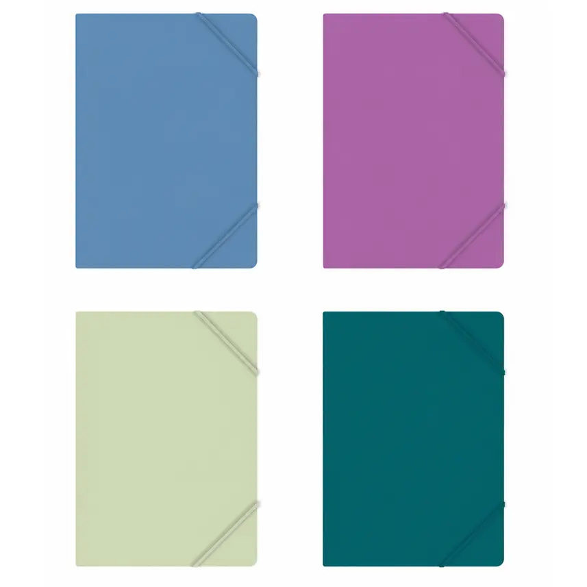 ELASTOMAP TROPICAL TEAL A4 PP 3KLEPPEN KLEUR ASS4