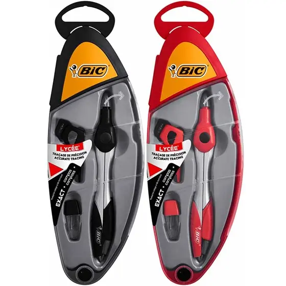 BIC PASSER EXACT ROOD/ZWART ASS2