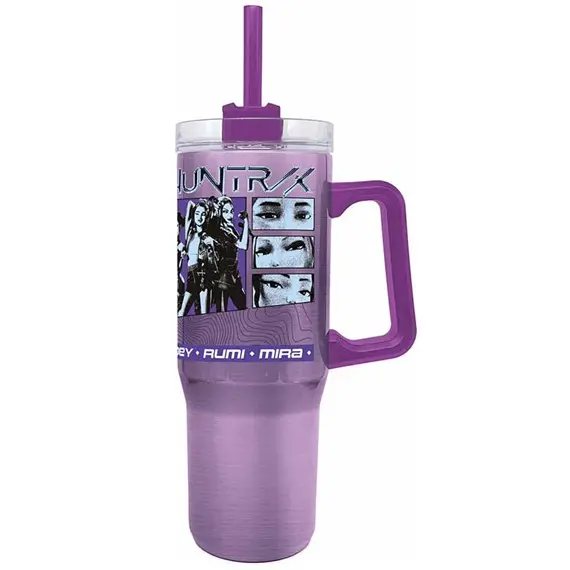 ISOLEERFLES / DRINKFLES XL DEMON HUNTERS 920ML M/RIETJES