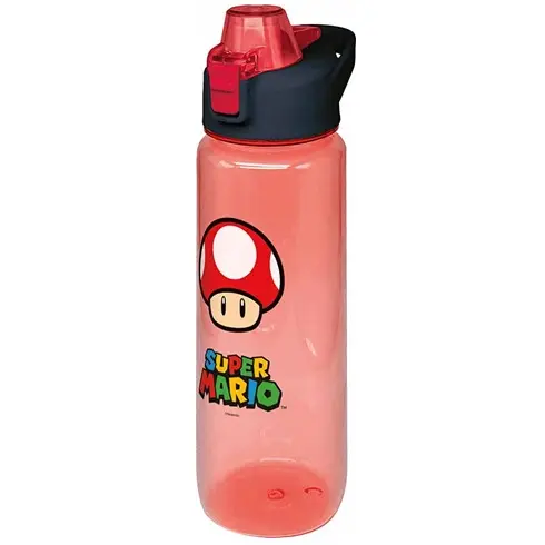 DRINKFLES 1075ML LOCK TOP SUPER MARIO