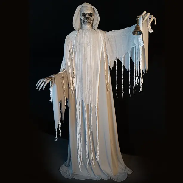 HALLO. FF KLOKKENLUIDER SKELET 182CM M/ANIMATIE