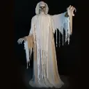 HALLO. FF KLOKKENLUIDER SKELET 182CM M/ANIMATIE