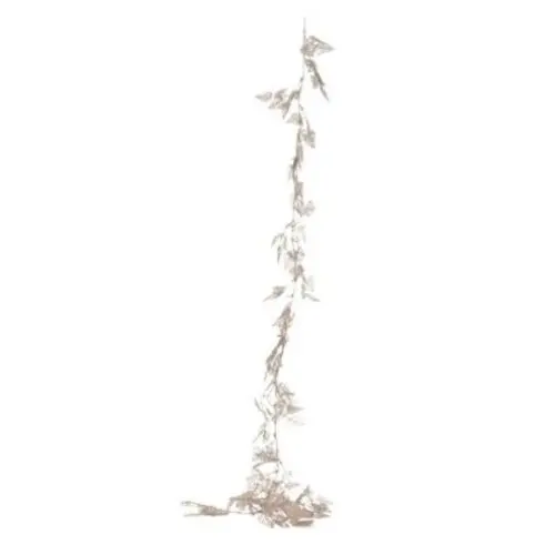 [233354] KD GUIRLANDE KUNSTSTOF BLADEREN L200CM CHAMPAGNE