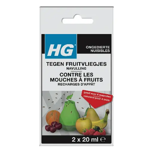 [250775] HGX FRUITVLIEGJESVAL NAVULLING 2X