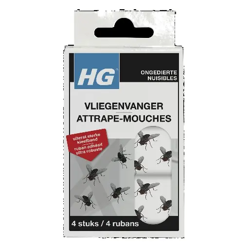 [172061] HGX VLIEGENVANGER 4 STUKS