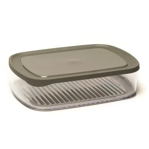 [121422] AMUSE BASIC KAASDOOS TRANSP/GRIJS