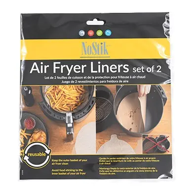 [285870] NO STICK BESCHERMFOLIE AIRFRYER S/2 D25.5CM