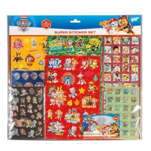 [297072] PAW PATROL STICKERSET S/300
