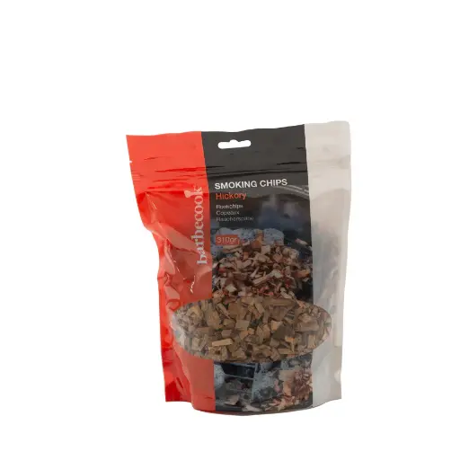 [180517] BARBECOOK ROOKCHIPS HICKORY 310GR VOOR ROOKOVEN GAS HOUTBBQ