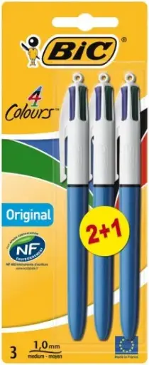 [56842] BIC 4KLEURENBALPEN 2+1GRATIS