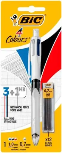 [215928] BIC 4KLEURENBALPEN 3+1HB+LEADS
