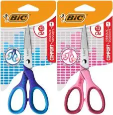 [252568] BIC SCHAAR 13CM COMFORT CLASSIC BLAUW/ROOS ASS2